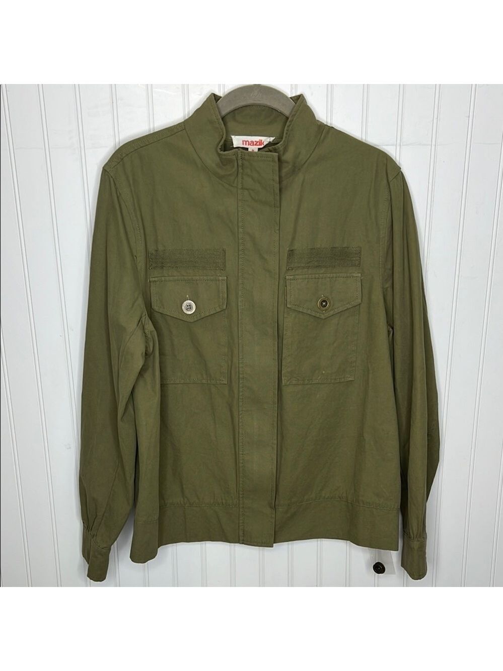 - Mazik Olive Green Jacket Size Medium